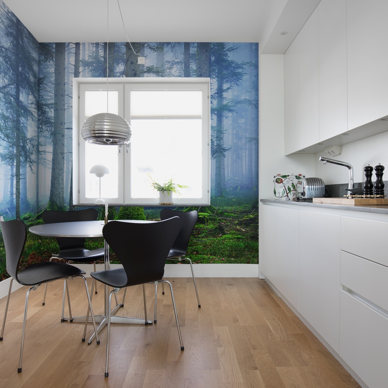 Fototapet, Blue Forest, Rebel Walls - 3