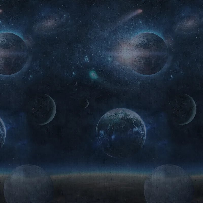 Fototapet Blue Universe - personalizat, VLAdiLA - 4