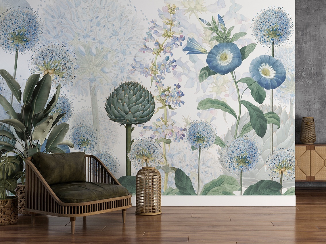 Fototapet Blue Wild Meadow, Sir Edward - 4