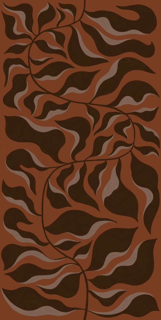 Fototapet, Bold Botanica, Rust, Rebel Walls - 2