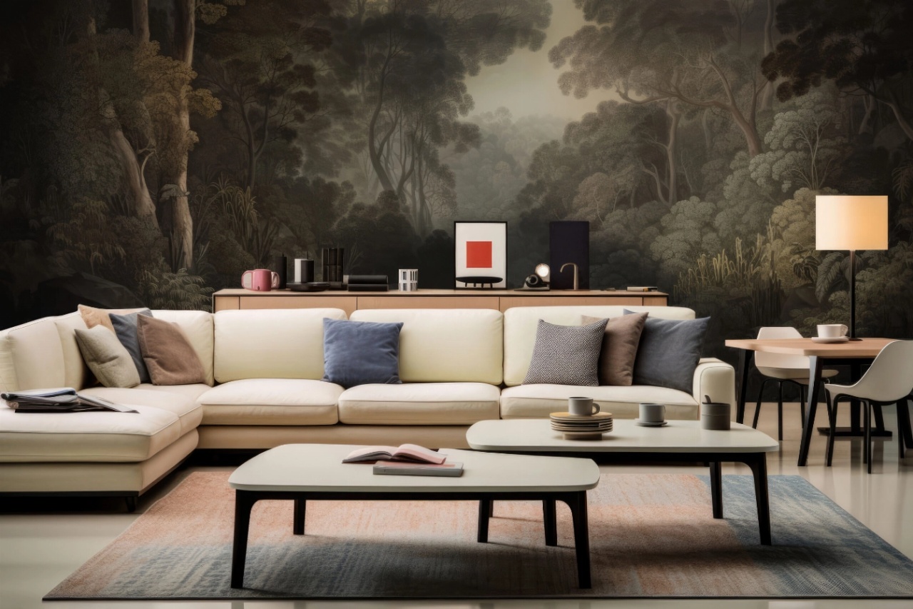 Fototapet Botanic Bosquet Kreda Rêve BK102 - 2