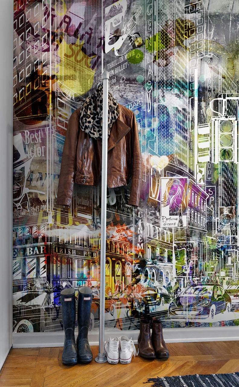 Fototapet, Cartoon City, Graffiti, Rebel Walls
