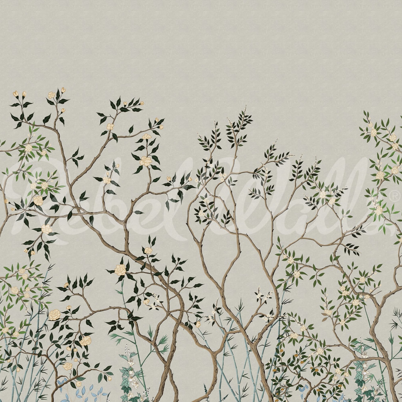 Fototapet, Chinoiserie Trees, Rebel Walls - 2