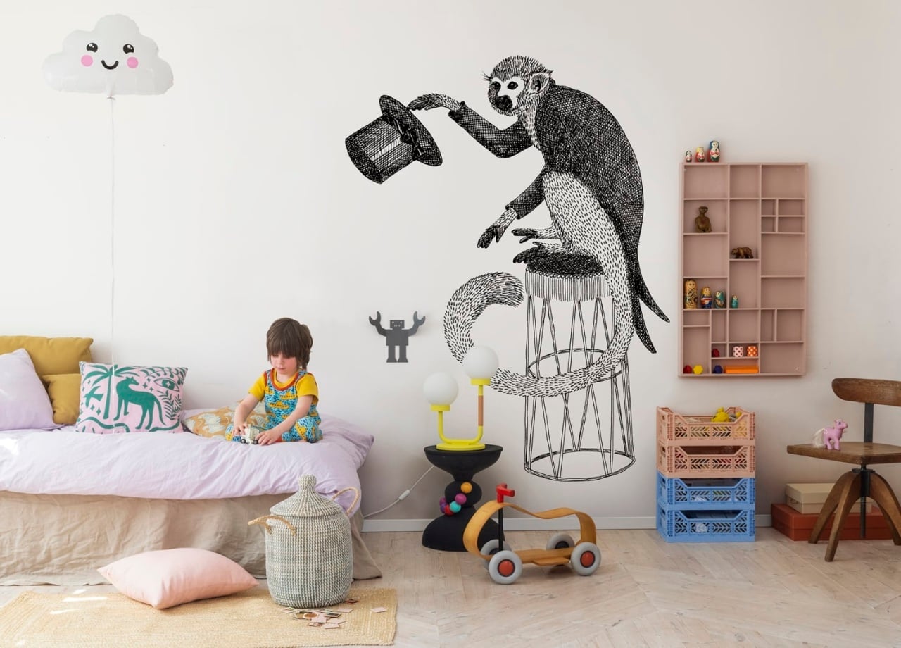 Fototapet, Circus Animal, Mr Monkey, Rebel Walls - 3