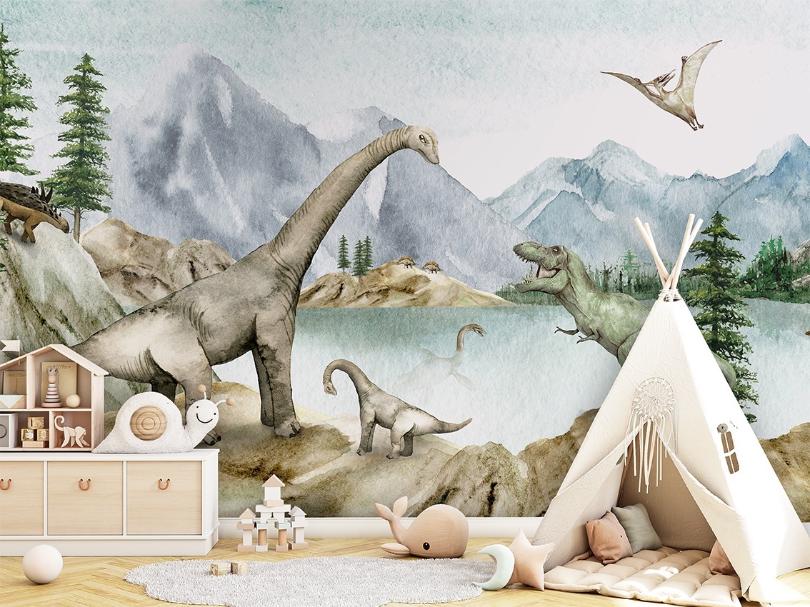 Fototapet Dino Dreams, Kikki Belle - 5