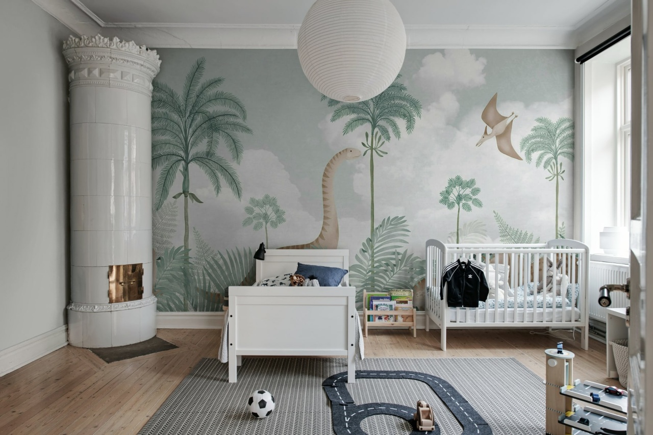 Fototapet, Dinosaur World, Gray, Rebel Walls - 3