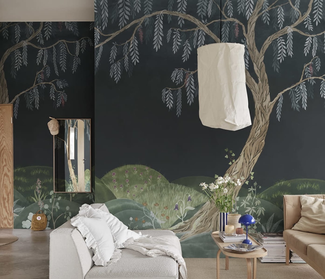 Fototapet, Dreamy Tree, Midnight, Rebel Walls - 3