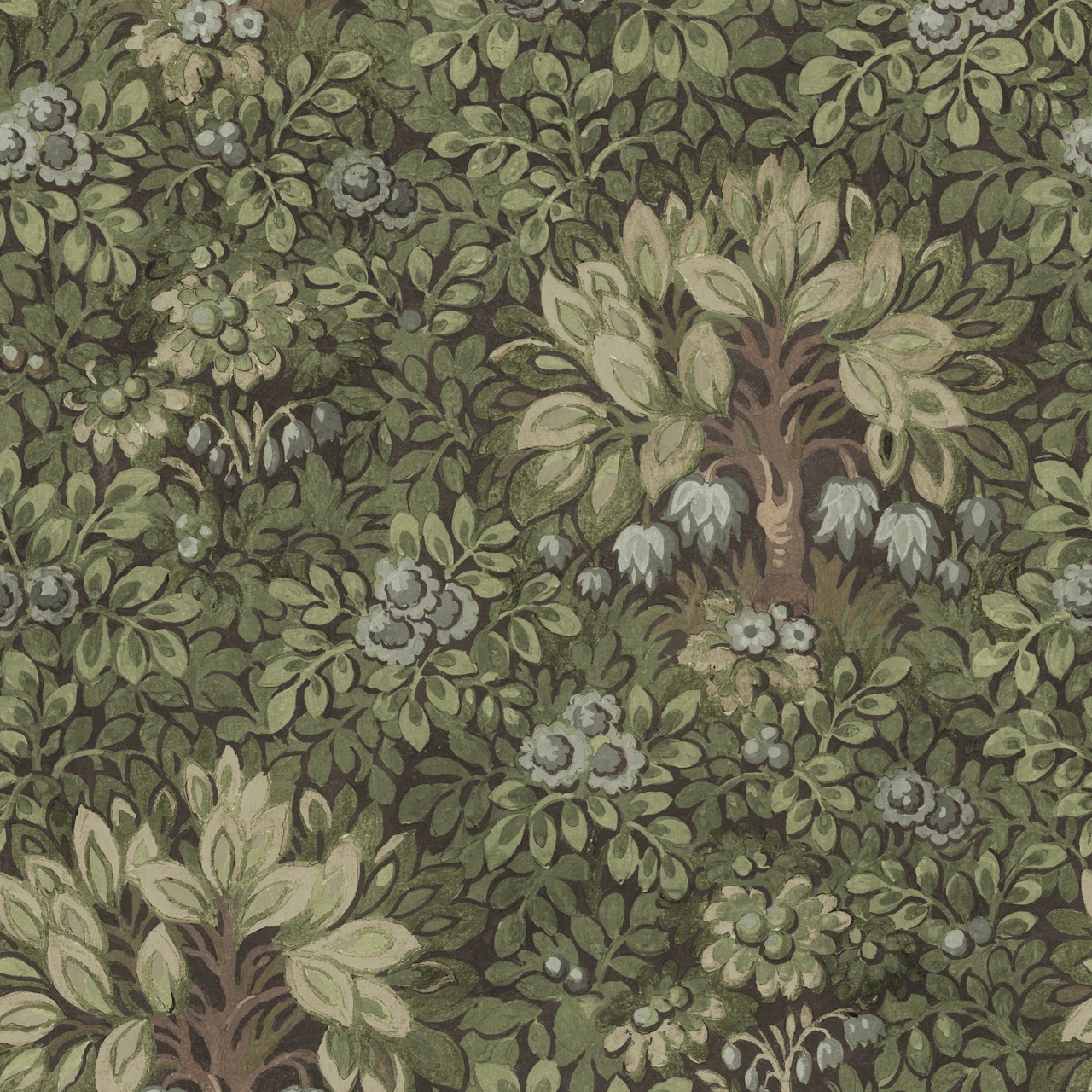 Fototapet, Flower Tree, Green, Rebel Walls - 2
