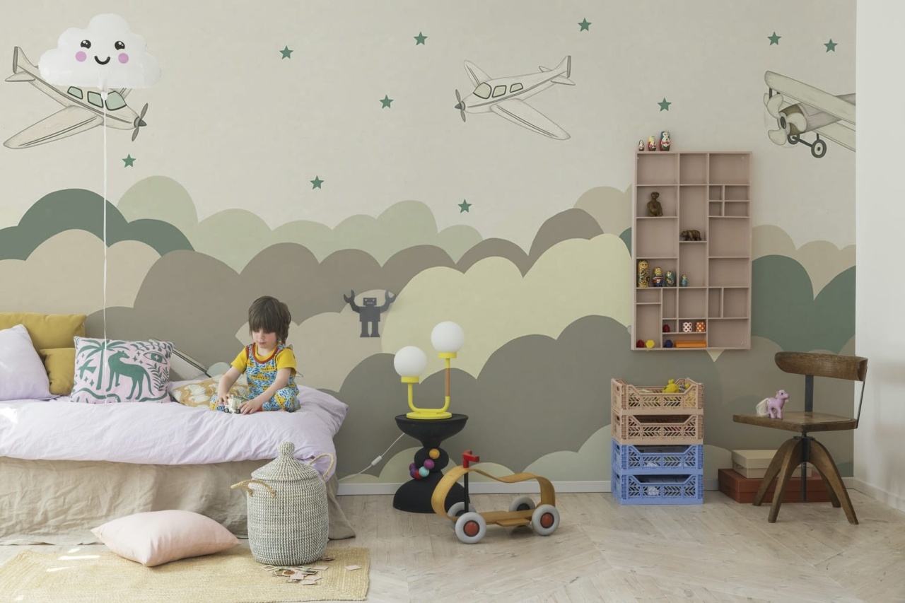 Fototapet, Fly Away, Beige, Rebel Walls