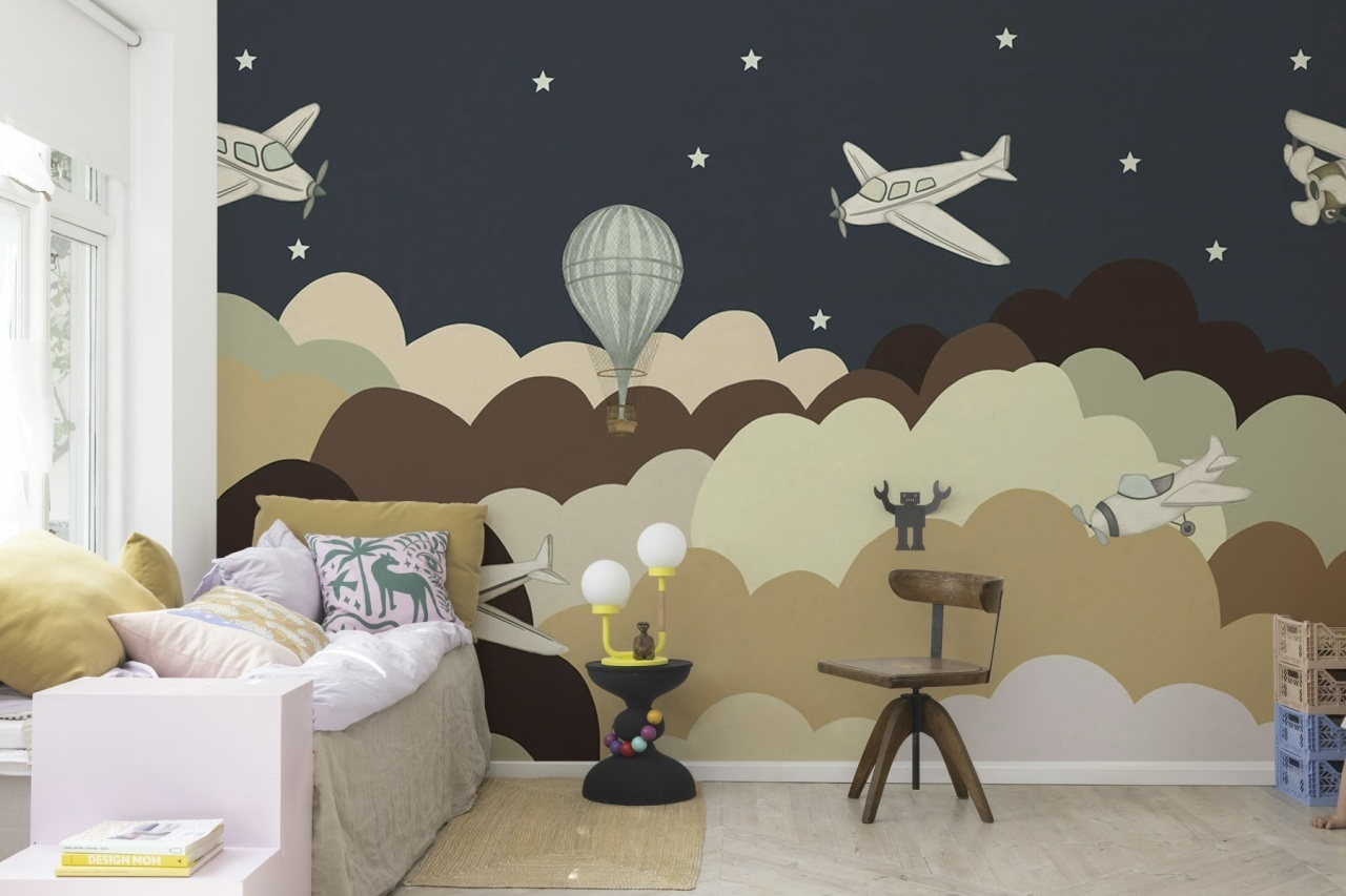 Fototapet, Fly Away, Brown, Rebel Walls - 3