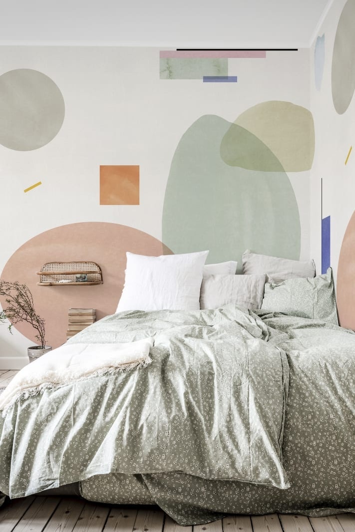 Fototapet, Geometry, Pastel, Rebel Walls - 5