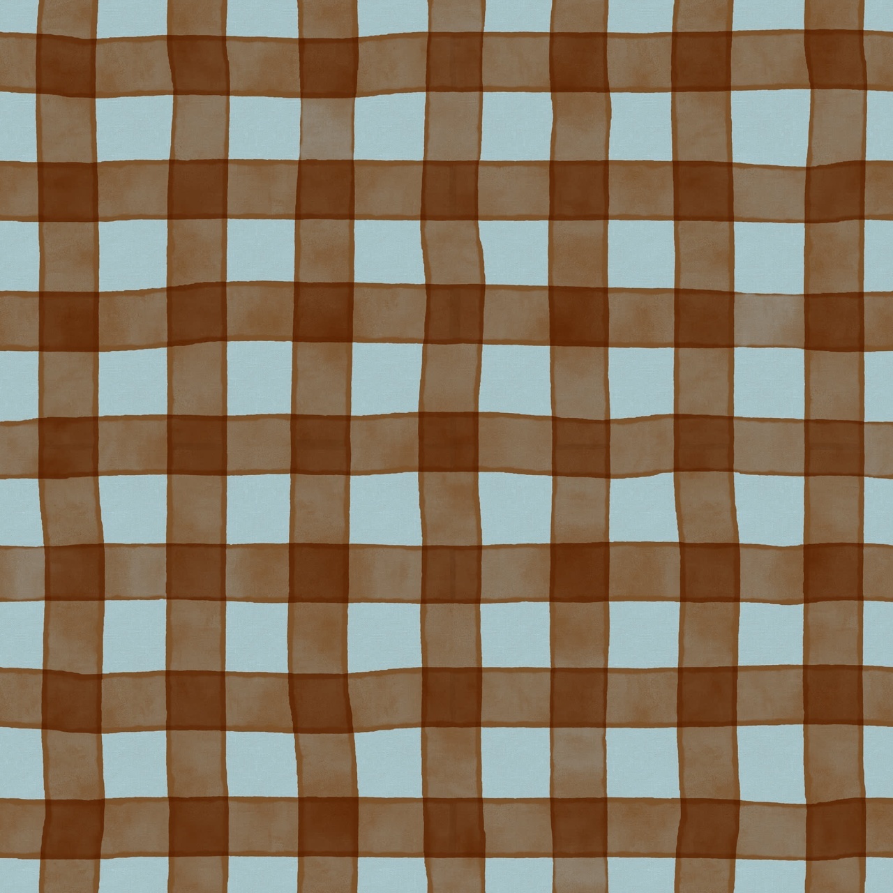 Fototapet, Gingham, Brown, Rebel Walls - 2