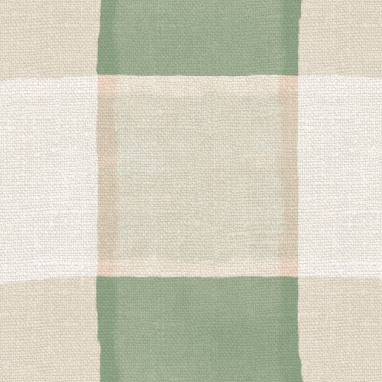 Fototapet, Gingham, Light Green, Rebel Walls - 4