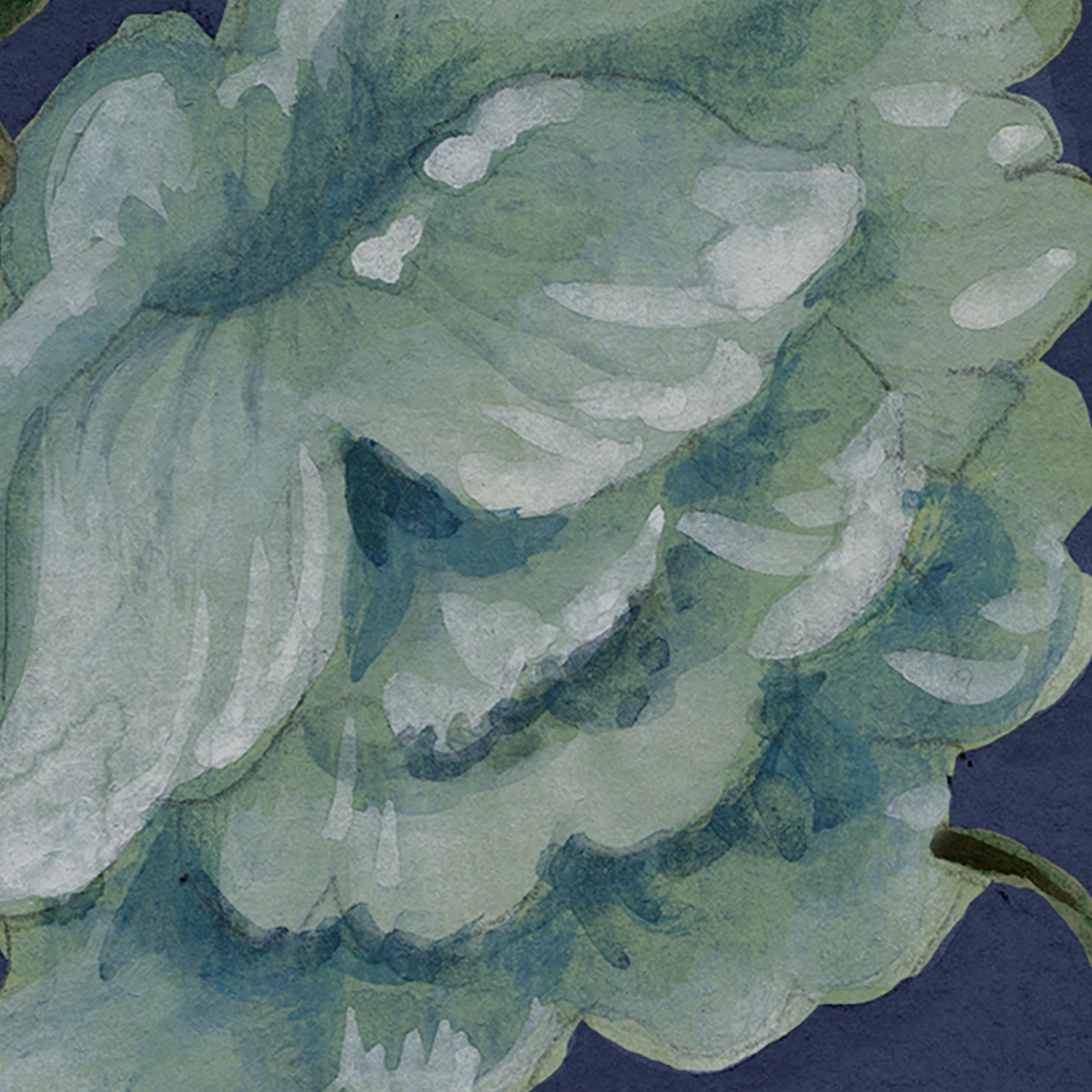 Fototapet, Grandiflora, Blue, Rebel Walls - 4