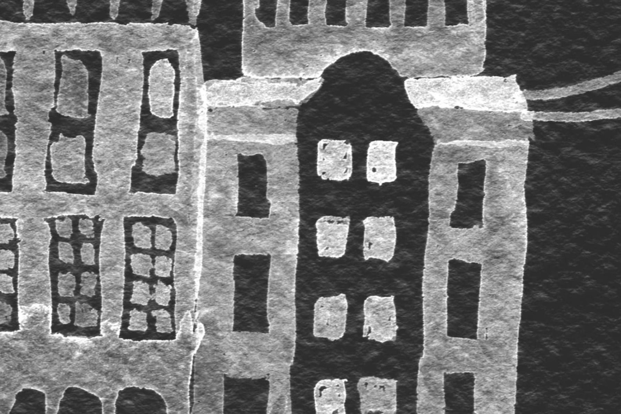 Fototapet, Harbour, Black, Rebel Walls - 4