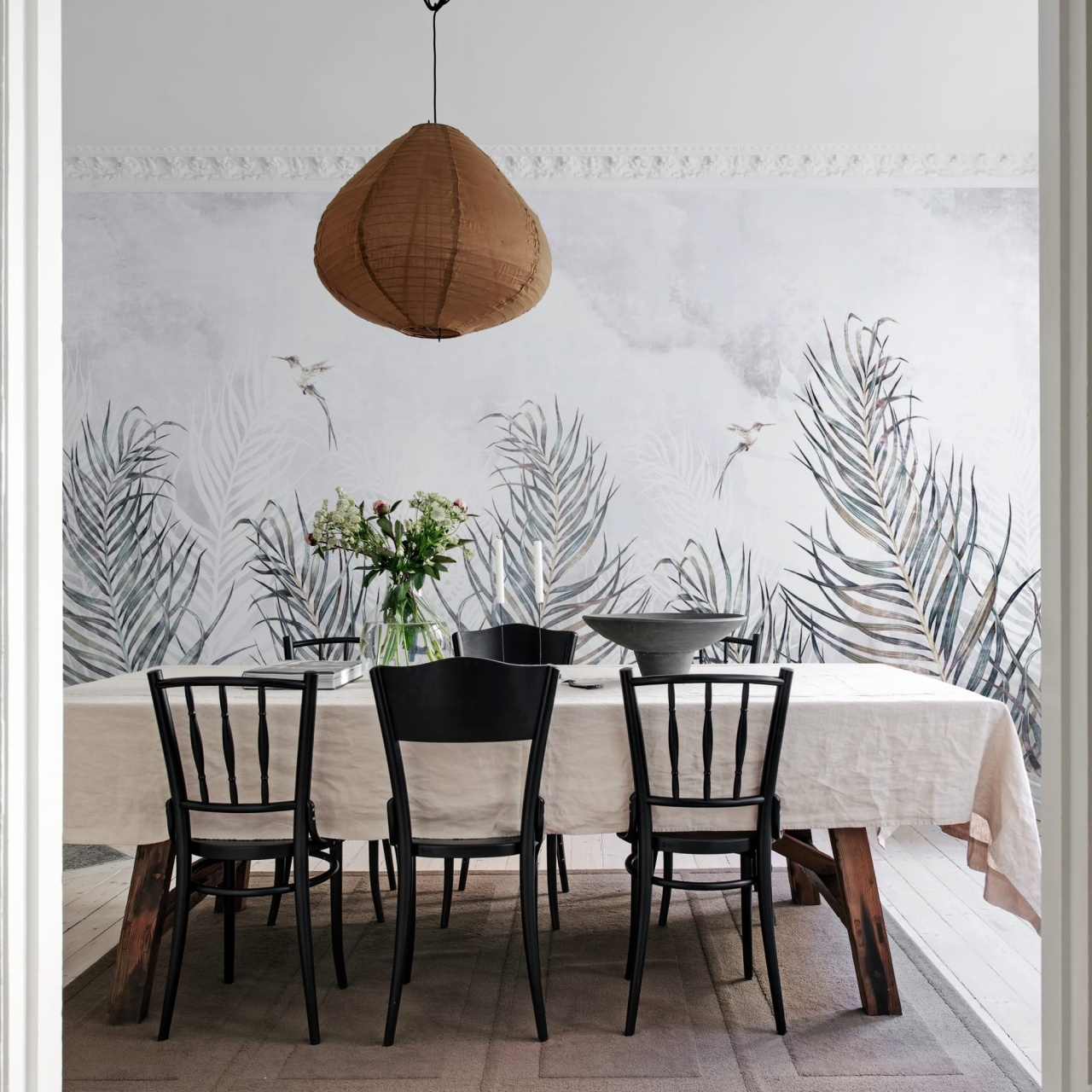 Fototapet, Hummingbird Leafs, Rebel Walls - 3
