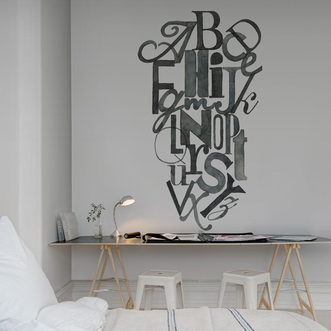 Fototapet, Ink Letters, Rebel Walls - 3