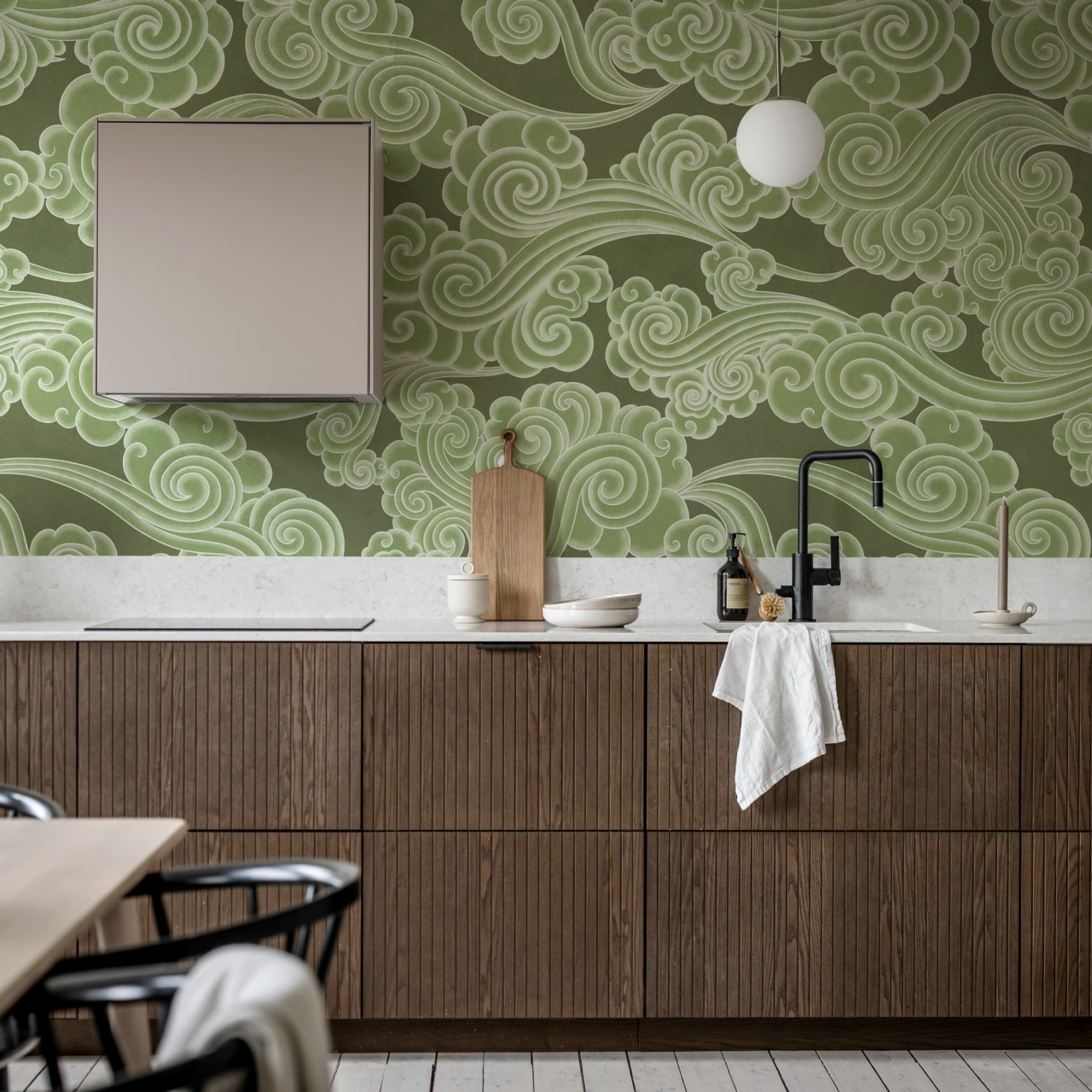 Fototapet, Kumo, Green, Rebel Walls - 3