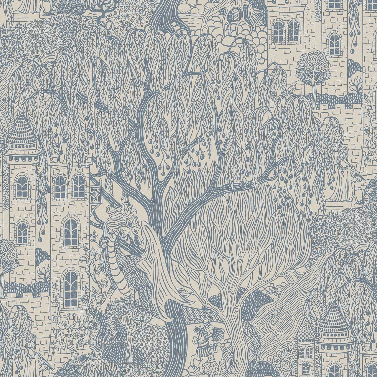 Fototapet lavabil, Kingdom of the Willow Grand 9764W — imaginea 2