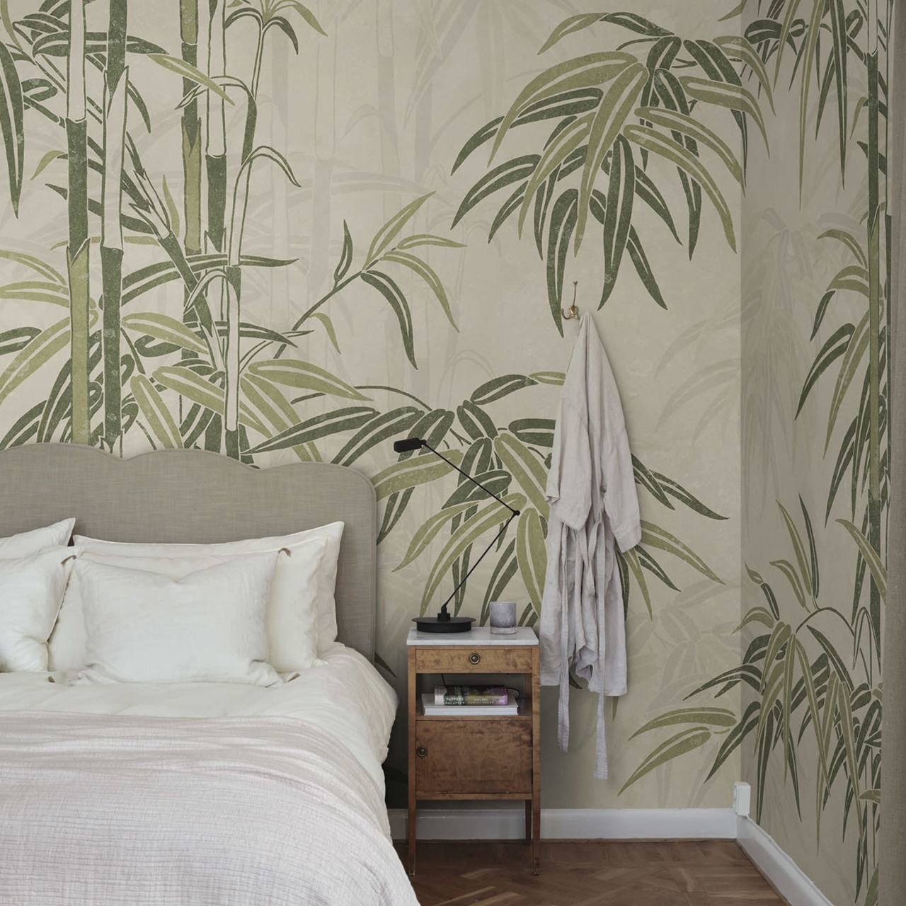 Fototapet lavabil, Leon Mural, Green, Sandberg