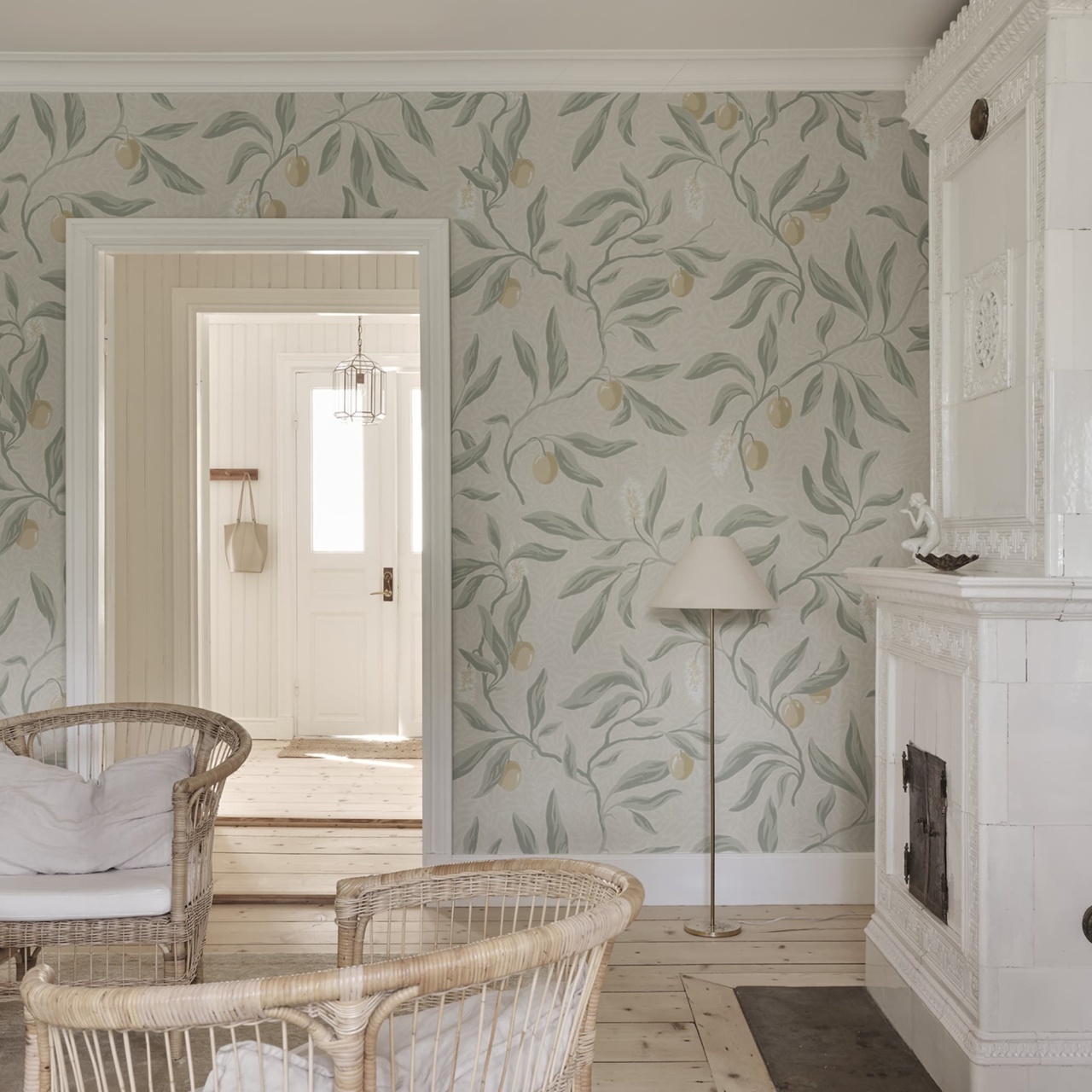 Fototapet lavabil, Vinnie Mural, Sage Green, Sandberg - 3