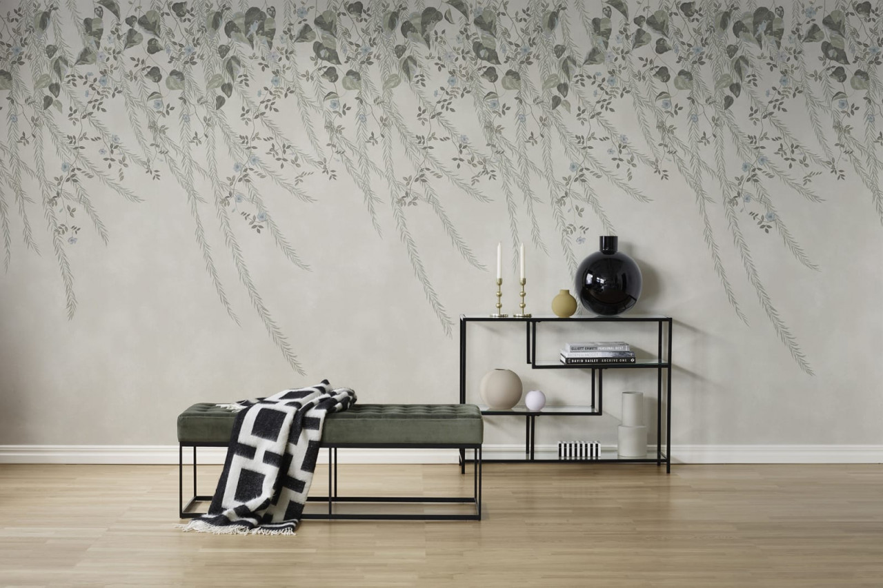 Fototapet, Lush Foliage, Sage Tint, Rebel Walls