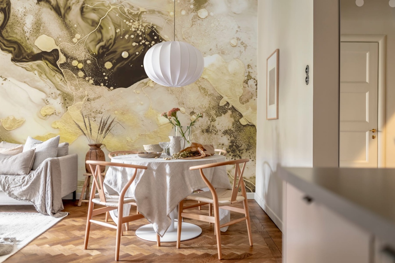 Fototapet, Marble Stream, Gold, Rebel Walls