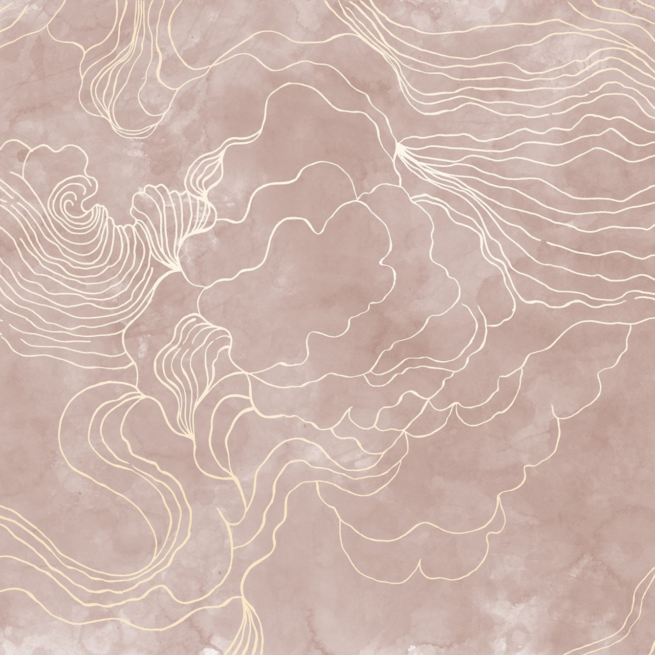 Fototapet, Opulence Storm, Pink, Rebel Walls - 2