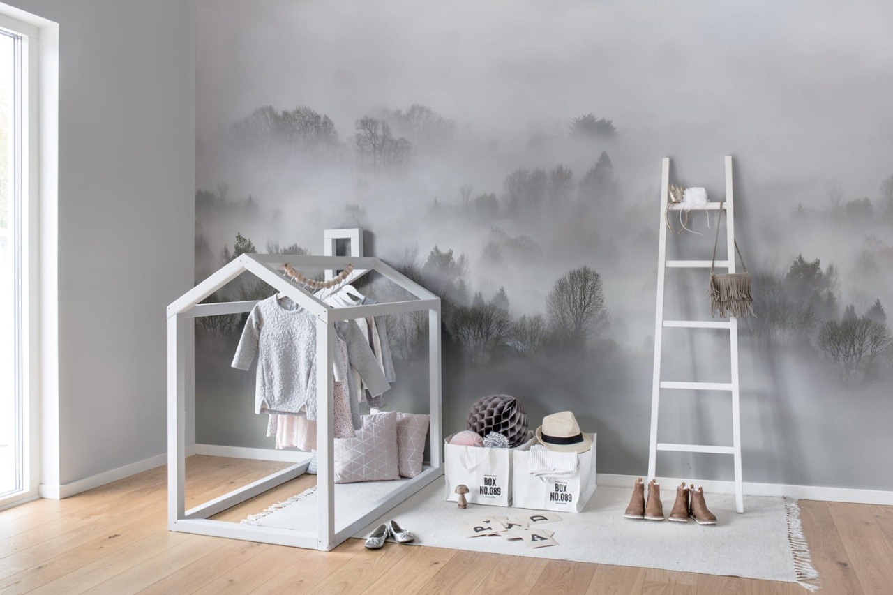 Fototapet personalizat Morning Fog, 248x265cm, Rebel Walls - 3