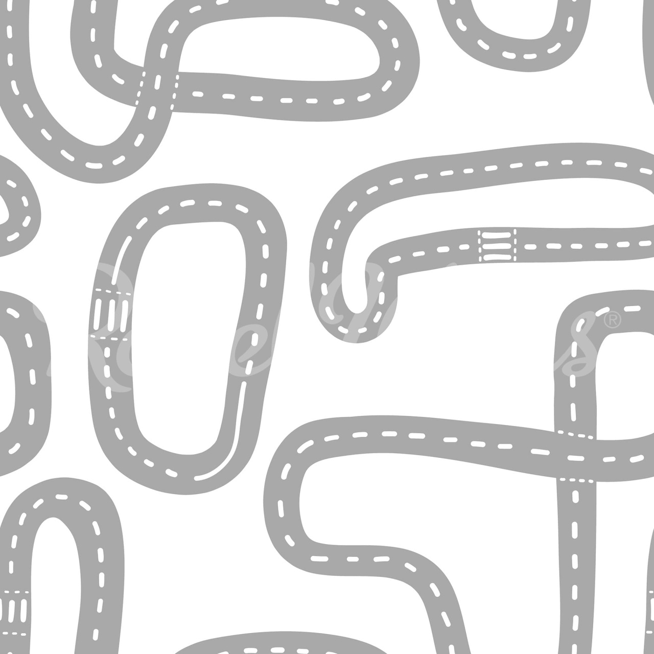 Fototapet, Race Track, Gray, Rebel Walls - 2
