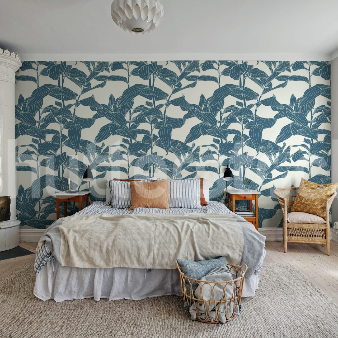 Fototapet, Rose Grape, Blue, Rebel Walls - 3