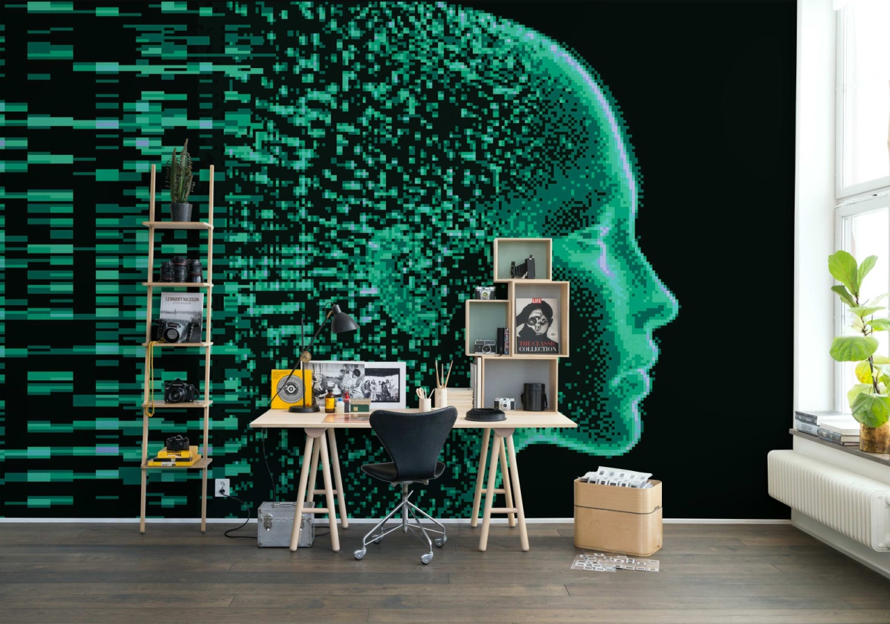 Fototapet, Siri, Neon, Rebel Walls - 3