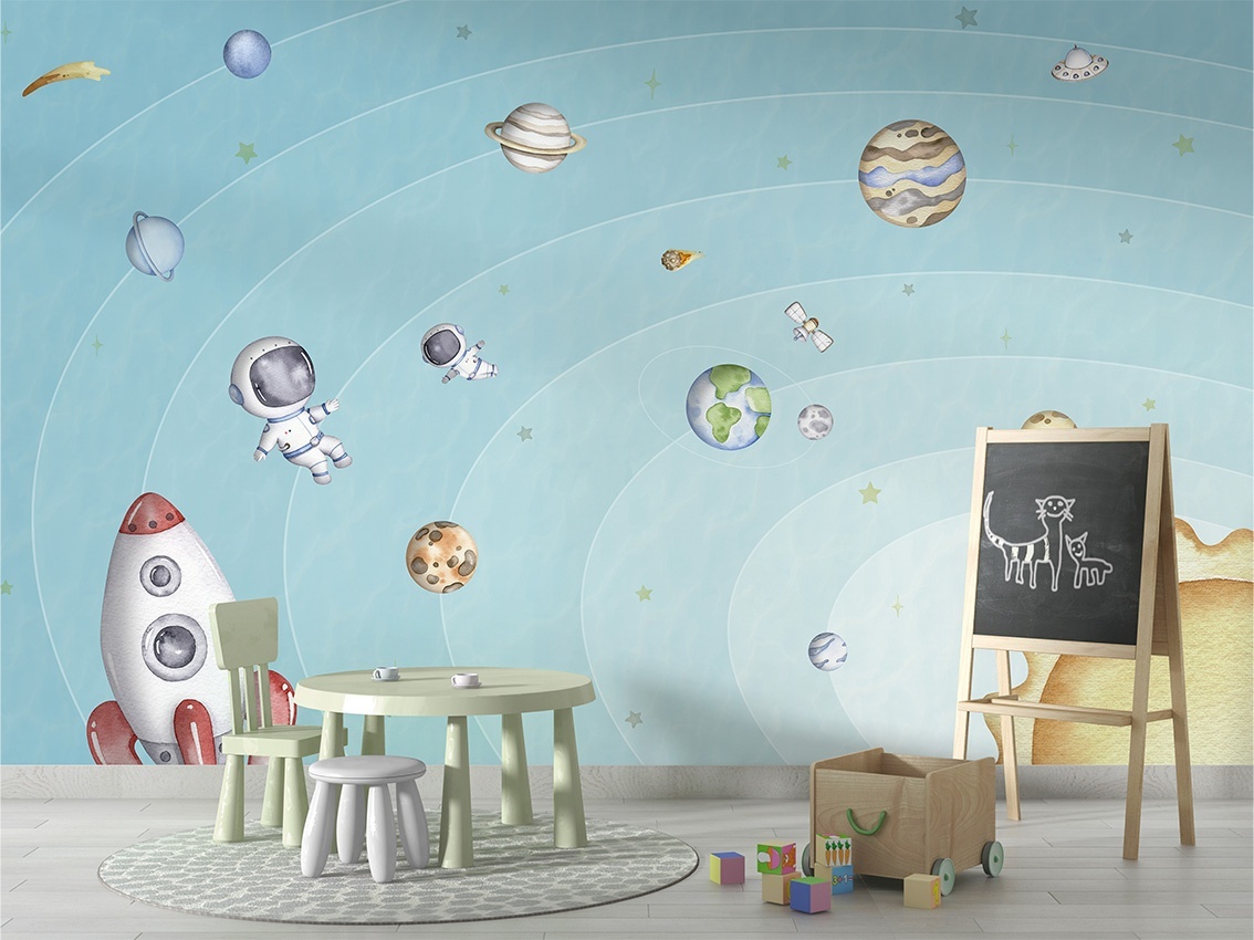 Fototapet Space Joy - Light, Oliver Robins - 5