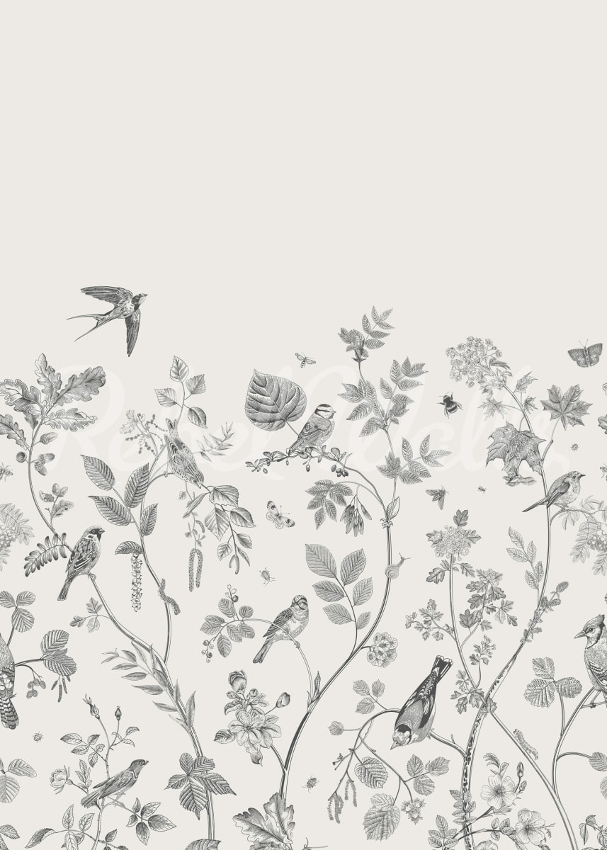 Fototapet, Spring Day, Graphite, Rebel Walls - 2