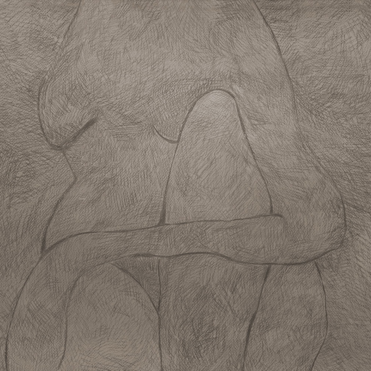 Fototapet, Subtle Figure, Light Brown, Rebel Walls - 2
