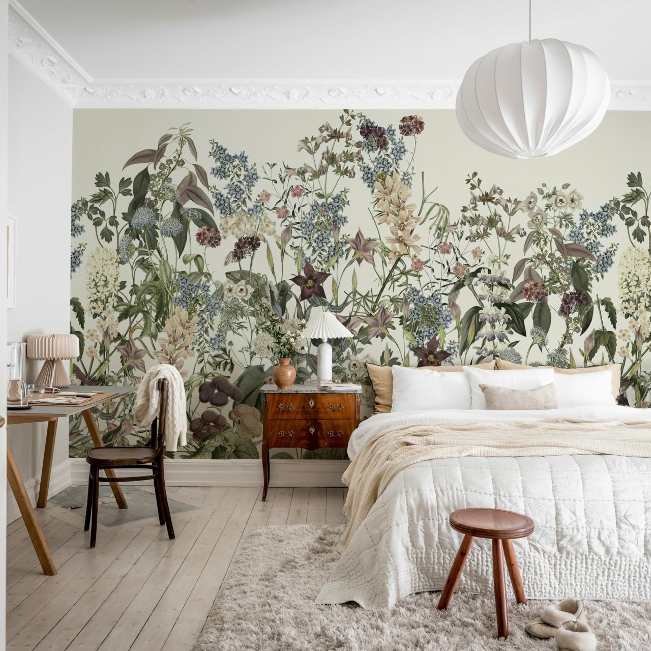 Fototapet, Summerland, White, Rebel Walls