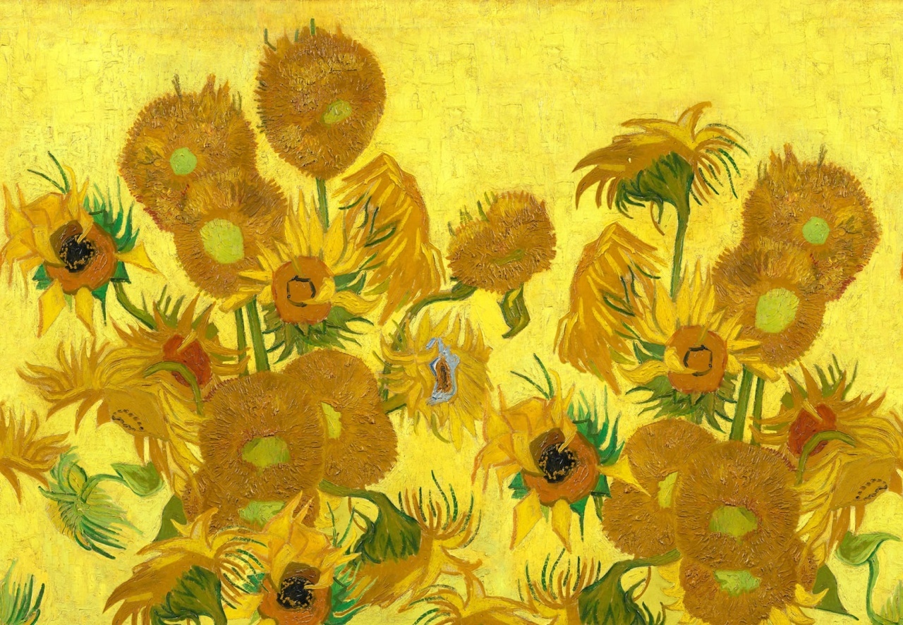 Fototapet, Sunflowers Repeatable, Yellow, Rebel Walls - 2