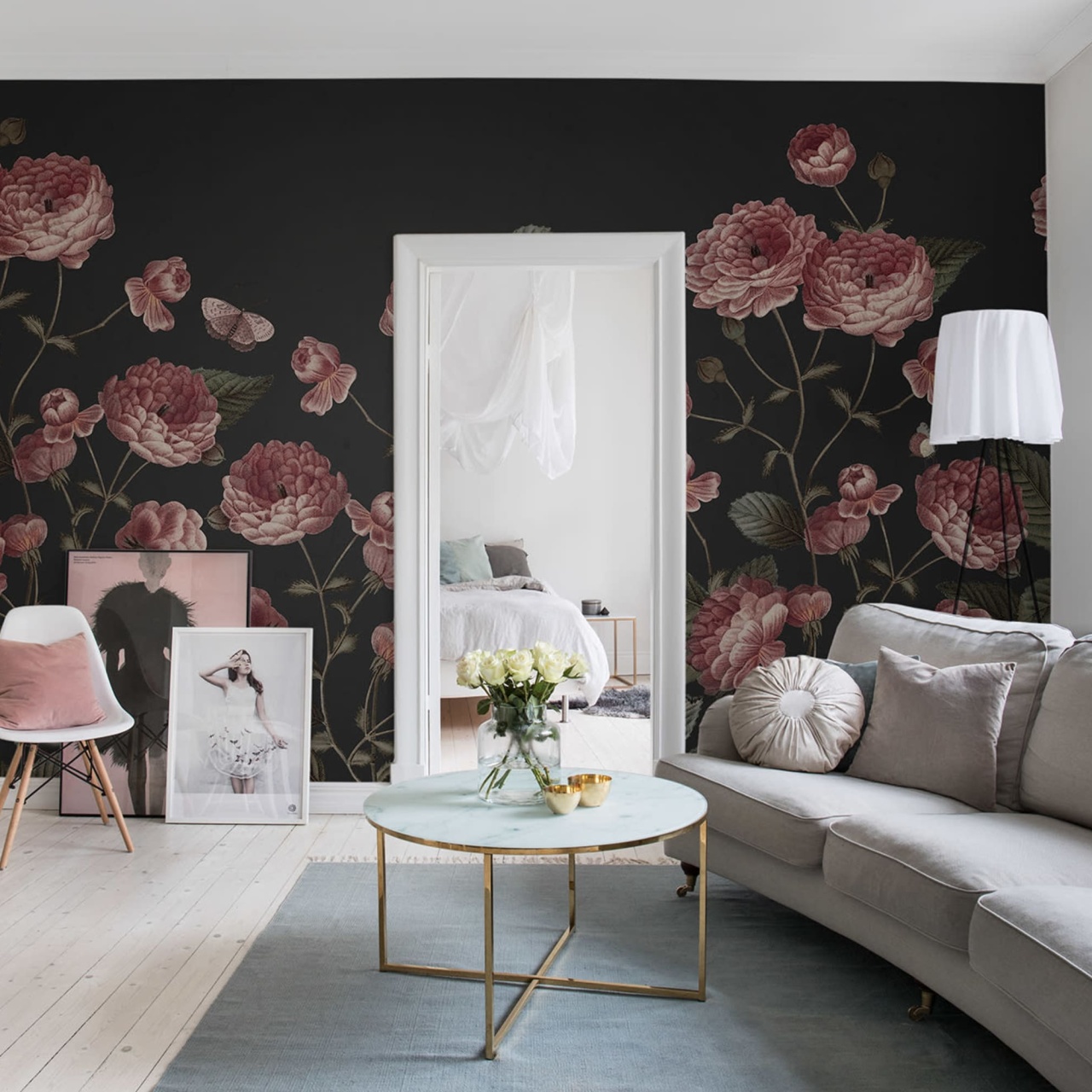 Fototapet, Sweet Buttercups, Midnight, Rebel Walls - 3