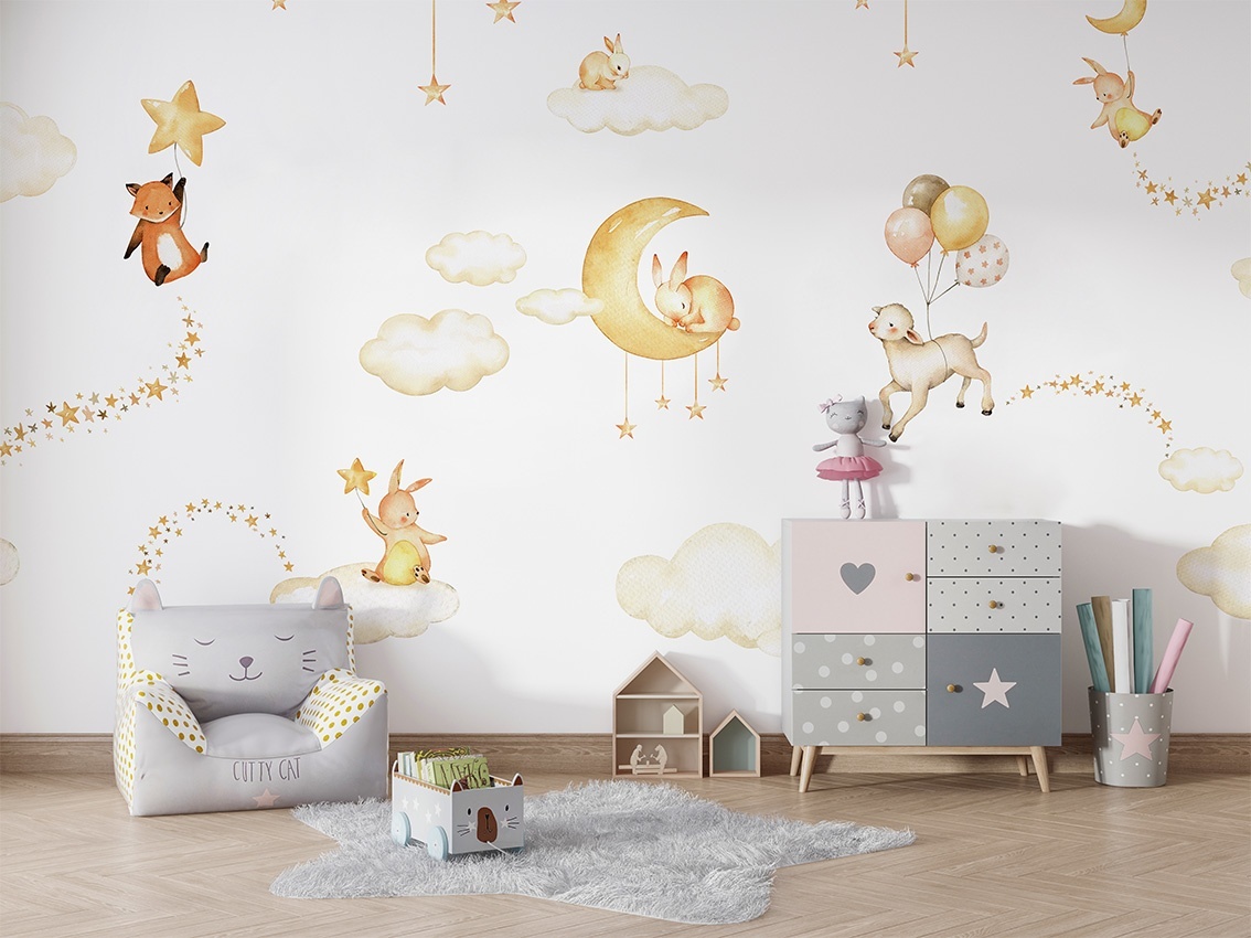 Fototapet Sweet Dreams - White, Oliver Robins