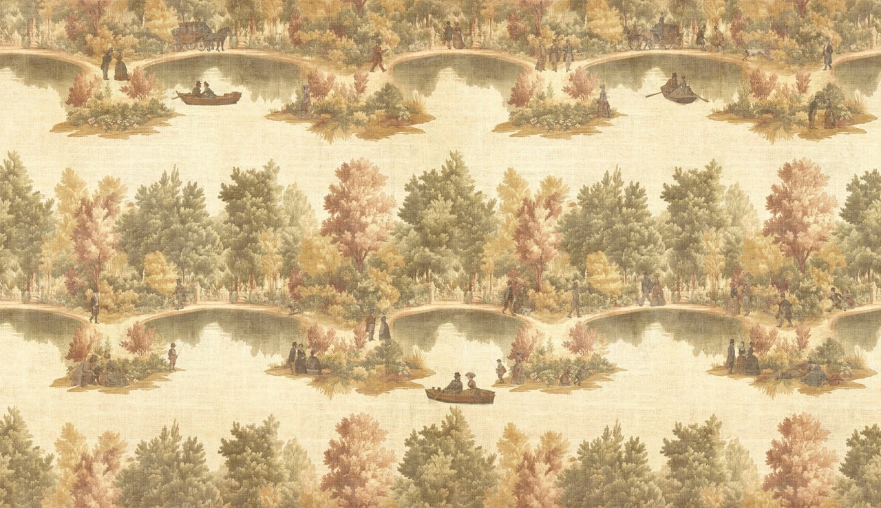 Fototapet The Willow Promenade - personalizat, VLAdiLA — imaginea 2