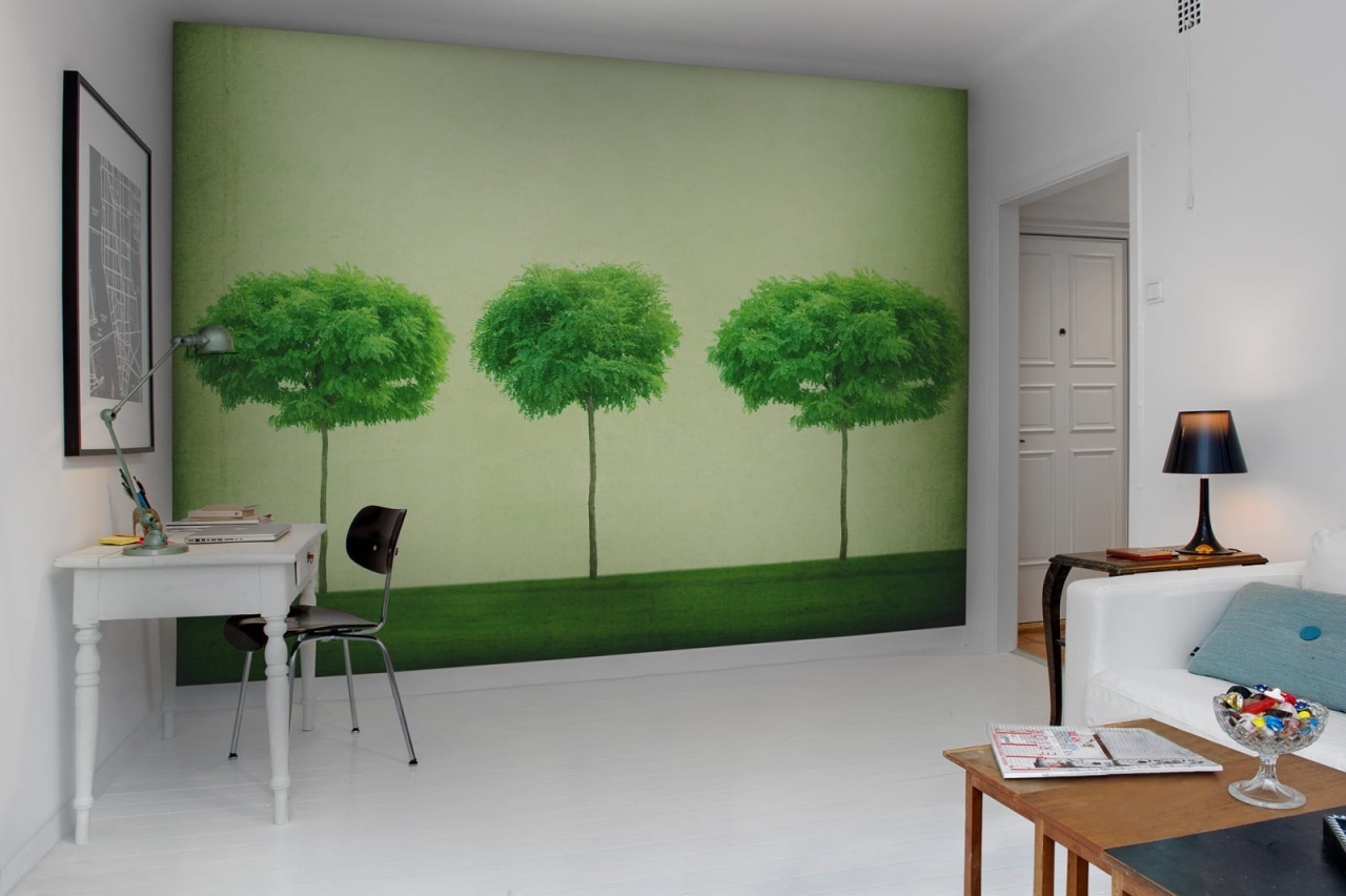 Fototapet, Three Trees, Rebel Walls