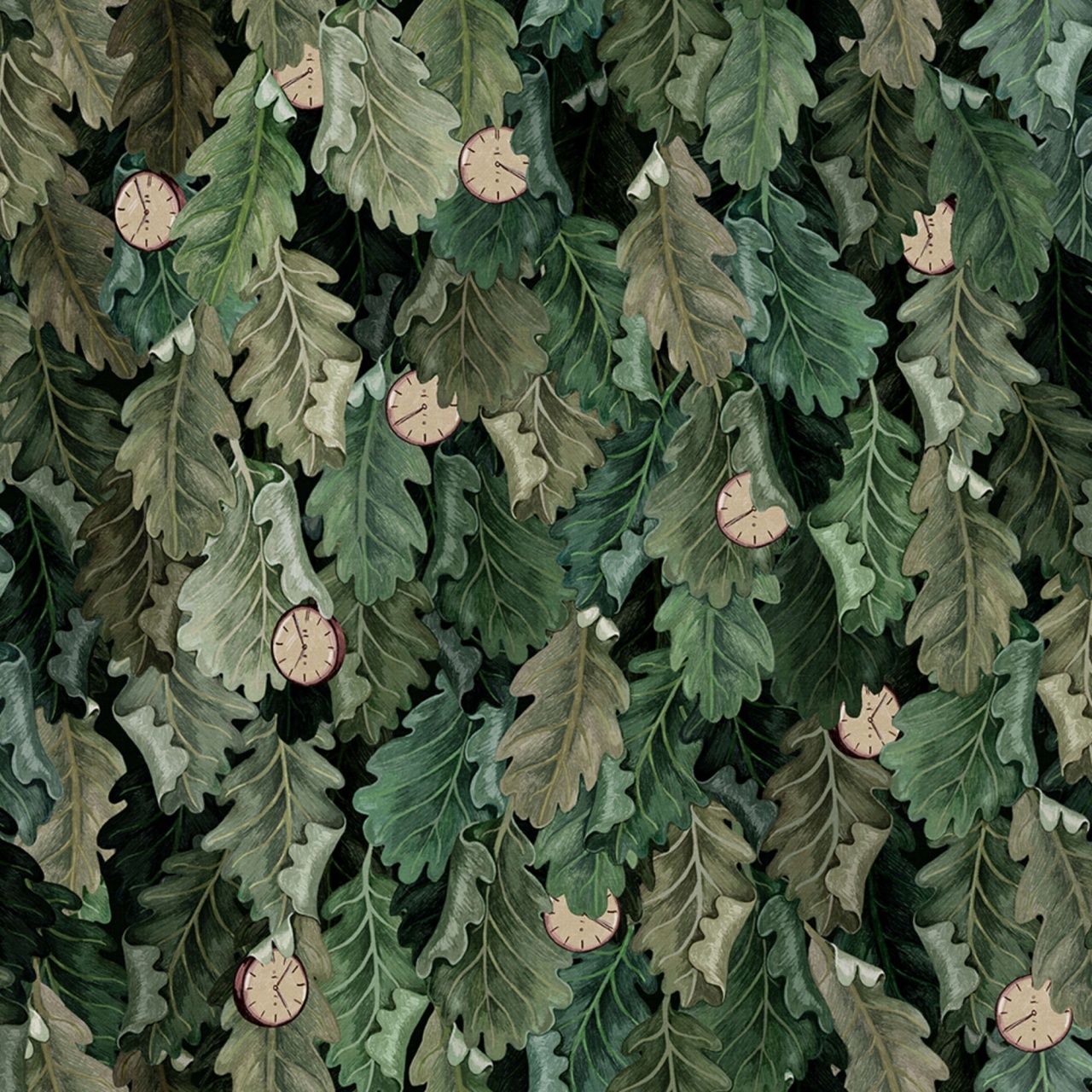 Fototapet, Timeless Green, Rebel Walls - 2