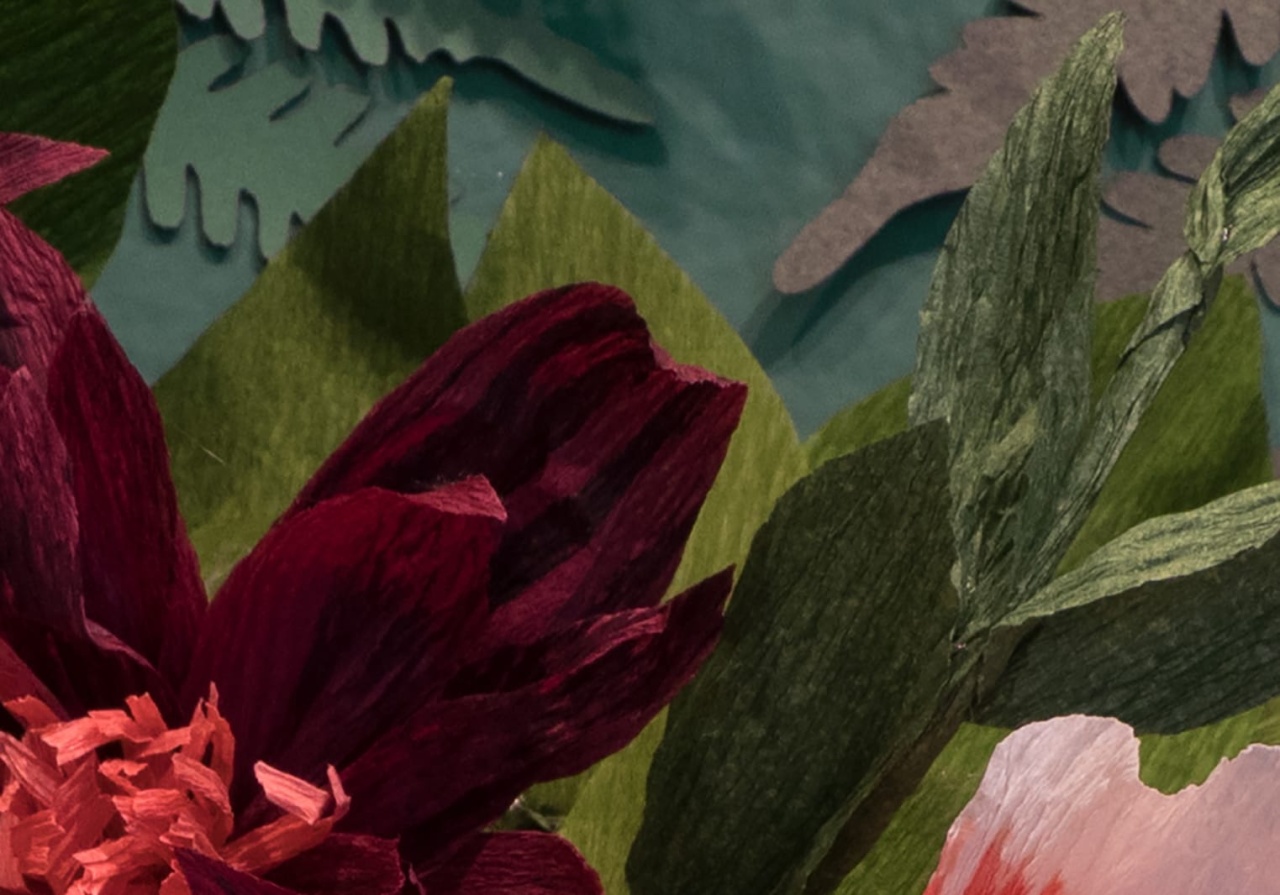 Fototapet, Unfading Flowers, Colossal, Rebel Walls - 5