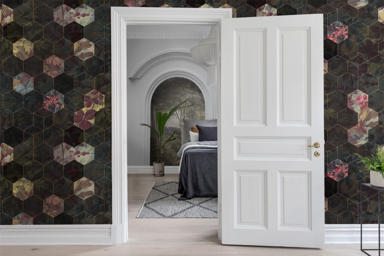 Fototapet, Vinum Hexagon, Rebel Walls - 4