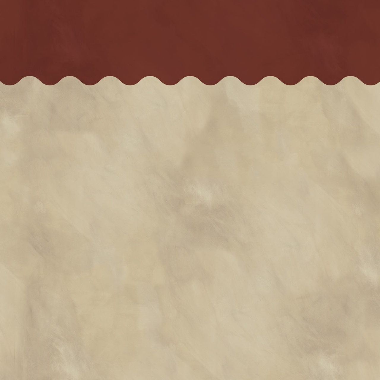Fototapet, Wave Border, Brown, Rebel Walls - 2