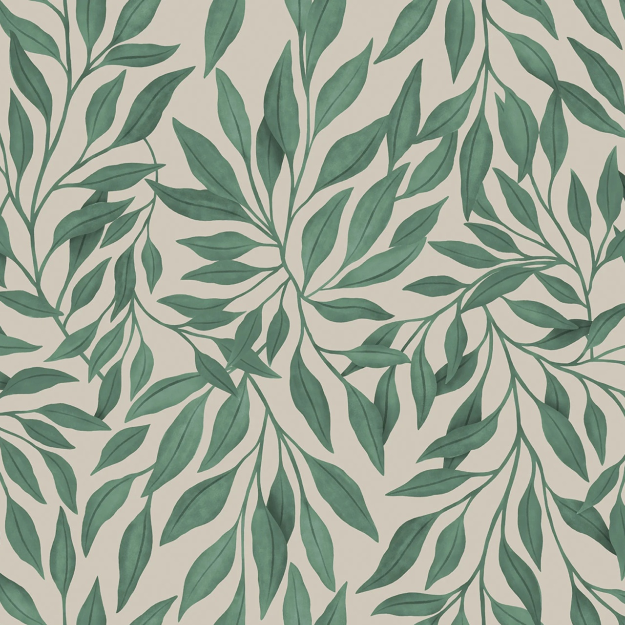 Fototapet, Willow, Green, Rebel Walls - 2