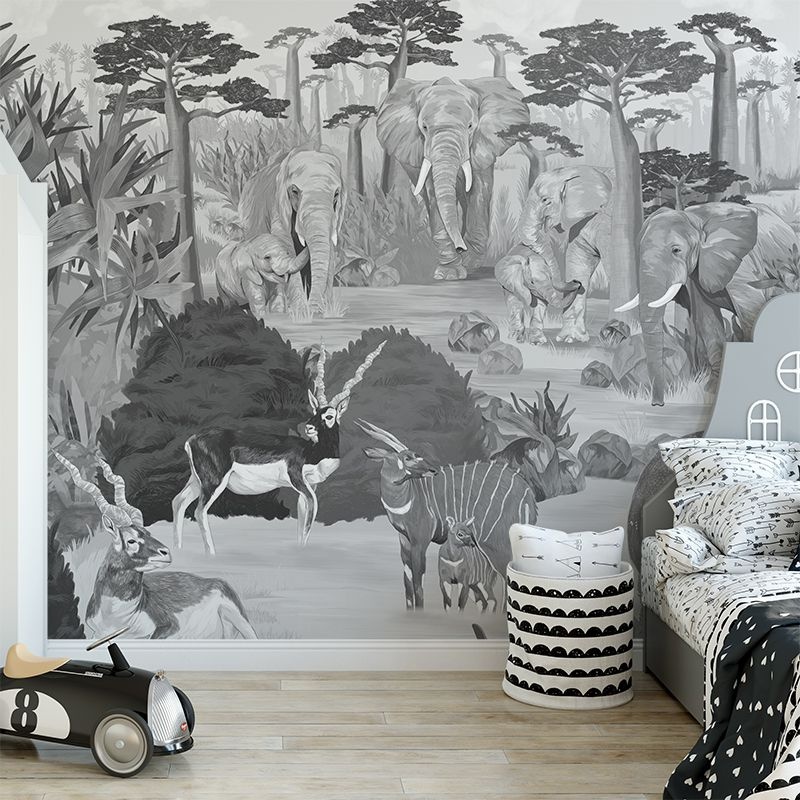 Fototapet Wonderful Wilds Gray, VLAdiLA