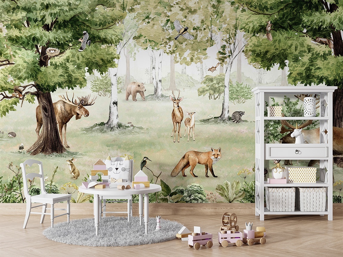 Fototapet Woodland Wonders, Kikki Belle - 4