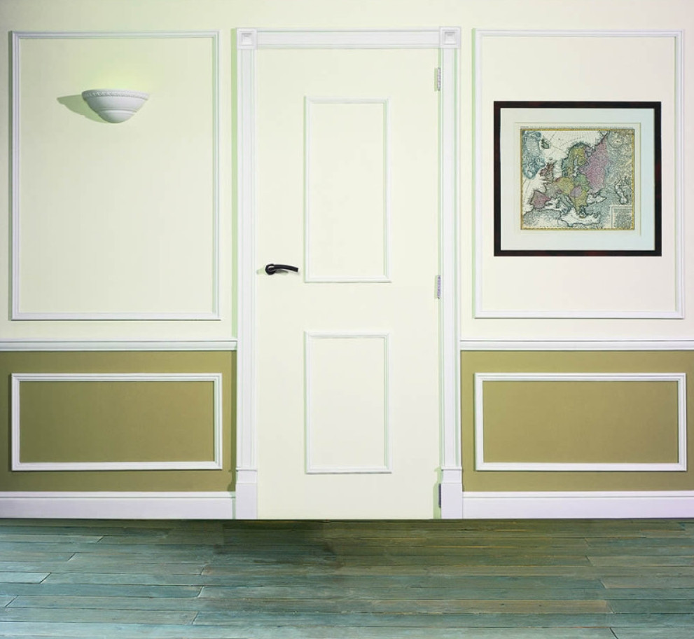 Fronton decorativ din poliuretan D419 - 25x39x124 cm - 1 | YEO