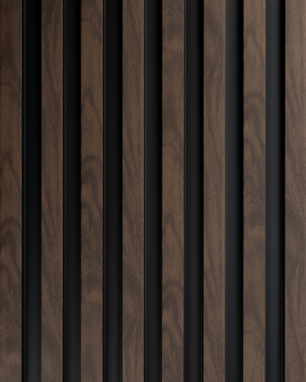 Panou riflat 3D Vasco, Walnut, 270x11.7cm, Lamelio - 1 | YEO